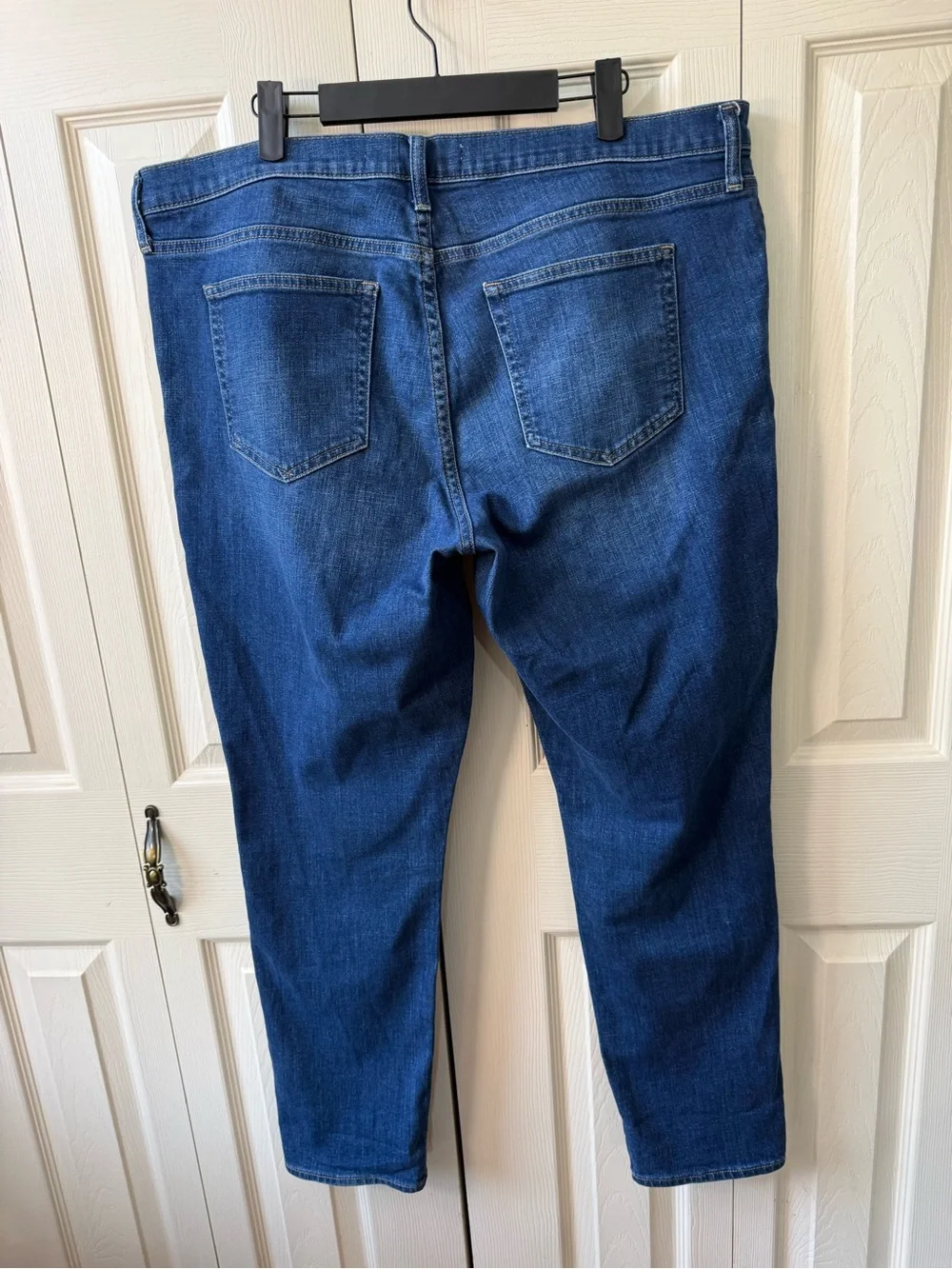 Gap 1969 Authentic Real Straight Jeans Women’s Size 34R Dark Indigo